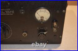 Vintage General Radio Co. Model 814-A Battery Powered Tube Lab Audio Amplifier
