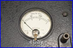 Vintage General Radio Co. Model 814-A Battery Powered Tube Lab Audio Amplifier