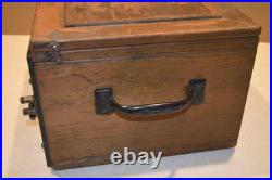 Vintage General Radio Co. Model 814-A Battery Powered Tube Lab Audio Amplifier