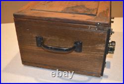 Vintage General Radio Co. Model 814-A Battery Powered Tube Lab Audio Amplifier