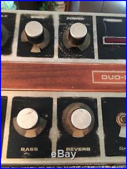 Vintage Gibson 1960s Amp guitar tube amplifier Duo Medalist Works Estate Find