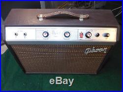 Vintage Gibson GA-5T Skylark Tube Amp Great sound strong Tremelo