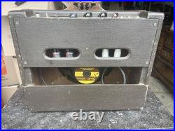 Vintage Gibson GA-6 Amp with Fender Speaker Guitar Amplifier Modified By Metz