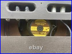 Vintage Gibson GA-6 Amp with Fender Speaker Guitar Amplifier Modified By Metz