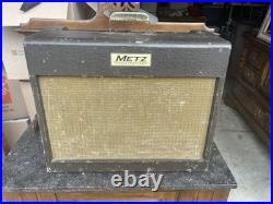 Vintage Gibson GA-6 Amp with Fender Speaker Guitar Amplifier Modified By Metz