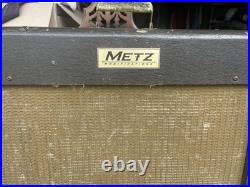 Vintage Gibson GA-6 Amp with Fender Speaker Guitar Amplifier Modified By Metz