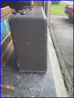 Vintage Gibson GA-6 Amp with Fender Speaker Guitar Amplifier Modified By Metz