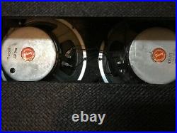 Vintage Gibson Ga-45rvt Tube Guitar Amplifier With 2 Original 10woofers/speaker