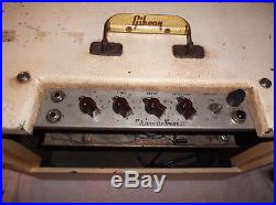 Vintage Gibson Gibsonette Tremolo Tube Guitar Amp Amplifier GA-8T