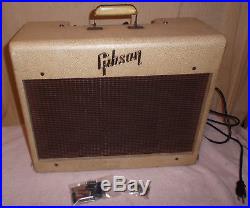 Vintage Gibson Gibsonette Tube Guitar Amp Amplifier GA-8