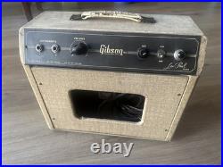 Vintage Gibson Les Paul Junior Guitar Amp GA-5 Tube Amplifier 1955 FREE SHIPPING