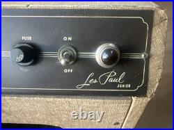 Vintage Gibson Les Paul Junior Guitar Amp GA-5 Tube Amplifier 1955 FREE SHIPPING