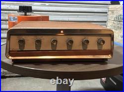 Vintage Grommes 24PG Tube Stereo Amplifier MCM 1958-60 Tested Powers On USA