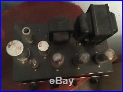 Vintage Grommes Little Jewel Mono Tube Amplifier, LJ6, Works