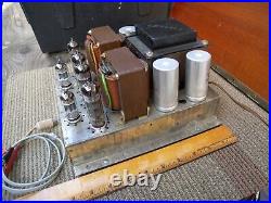 Vintage Grundig tube stereo power Amp. Great worked condition. Germany