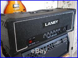 Vintage Guitar Amp Laney Amplifier Head 1980s Pro Tube Lead 50MV 50 Watts