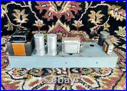 Vintage HAMMOND H-AO-43-1 Vacuum Tube Amplifier Functional with Power Out Leads