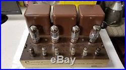 Vintage HARMAN KARDON CITATION II tube amplifier serviced
