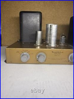 Vintage HEATHKIT A-9C Mono Tube Amplifier Untested No Bottom Plate Tubes & Cord