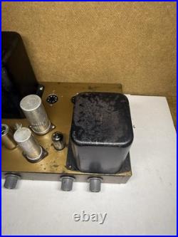 Vintage HEATHKIT A-9C Mono Tube Amplifier Untested No Bottom Plate Tubes & Cord