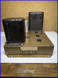 Vintage HEATHKIT A-9C Mono Tube Amplifier Untested No Bottom Plate Tubes & Cord