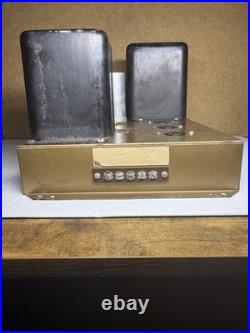 Vintage HEATHKIT A-9C Mono Tube Amplifier Untested No Bottom Plate Tubes & Cord
