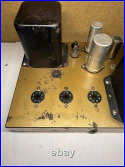 Vintage HEATHKIT A-9C Mono Tube Amplifier Untested No Bottom Plate Tubes & Cord