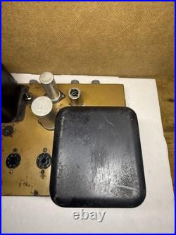Vintage HEATHKIT A-9C Mono Tube Amplifier Untested No Bottom Plate Tubes & Cord