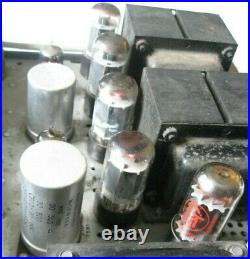 Vintage HH SCOTT LK-72 Stereo Laboratory Tube Amplifier / Project
