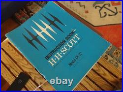 Vintage HH Scott LK-72 Stereo Laboratory Tube Amplifier Totally Redone