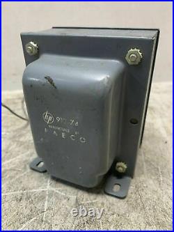 Vintage HP Hewlett Packard Paeco Transformer 910-74 TUBE AMP MAKER BUILDER RARE