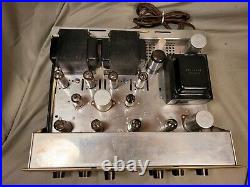 Vintage H. H. Scott 222C 6BQ5 Tube StereoMaster Lab Amplifier Clean & Restored