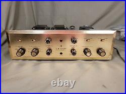 Vintage H. H. Scott 222 A 6BQ5 Tube StereoMaster Amplifier Clean & Restored