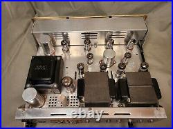 Vintage H. H. Scott 222 A 6BQ5 Tube StereoMaster Amplifier Clean & Restored