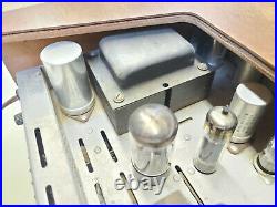 Vintage H. H. Scott Stereomaster 222A Tube Stereo Amplifier READ