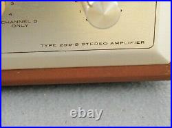 Vintage H. H. Scott Type 299B Stereo Tube Amplifier Estate Find