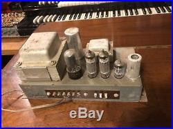 Vintage Hammond AO-35 Original Reverb Amp with Tubes Guitar Amplifier Project