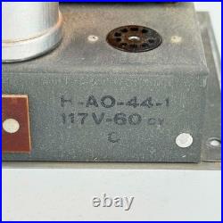 Vintage Hammond Organ Tube Amplifier Chassis H-AO-44-1 Working Pull