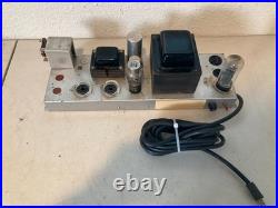 Vintage Hammond Tube Amplifier Chassis Project Transformers, Sockets