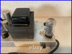 Vintage Hammond Tube Amplifier Chassis Project Transformers, Sockets