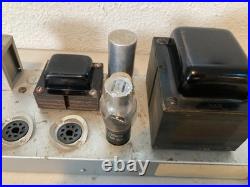 Vintage Hammond Tube Amplifier Chassis Project Transformers, Sockets