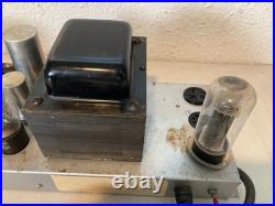 Vintage Hammond Tube Amplifier Chassis Project Transformers, Sockets
