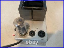 Vintage Hammond Tube Amplifier Chassis Project Transformers, Sockets