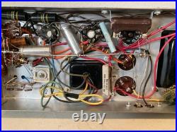 Vintage Hammond Tube Amplifier Chassis Project Transformers, Sockets