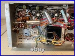Vintage Hammond Tube Amplifier Chassis Project Transformers, Sockets