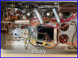 Vintage Hammond Tube Amplifier Chassis Project Transformers, Sockets