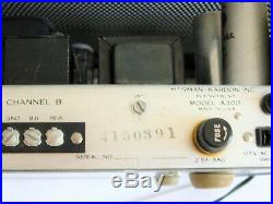 Vintage Harman Kardon A300 Tube Integrated Stereo Amplifier Sounds Great