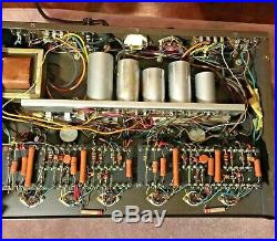 Vintage Harman Kardon Citation ll 2 Tube Amplifier For Repair KT88 6550 Amp