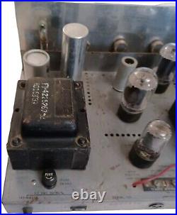 Vintage Harman-Kardon DA100 Commander PA Tube Amplifier AS-IS Parts or Repair