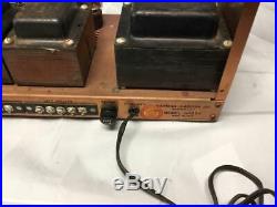 Vintage Harman Kardon HK-250 Power Tube Amplifier Untested As Is